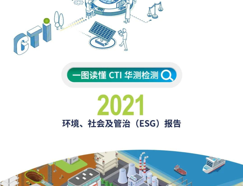 一图看懂CTI华测检测2021年环境、社会及管治(ESG)报告
