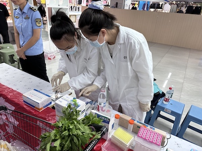 CTI华测检测助力朝阳食安周！“你点我检+快检”双保障，护航双节舌尖安全