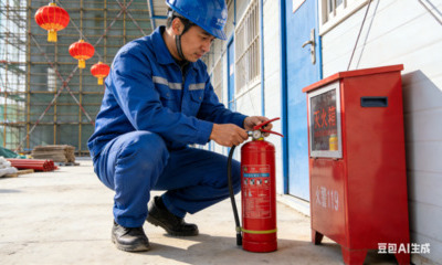 春节停工不停“防”：筑牢工地防火安全的“最后一公里”