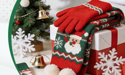 圣诞暖冬 “安全感” 指南：围巾、手套、袜子选对才暖心！