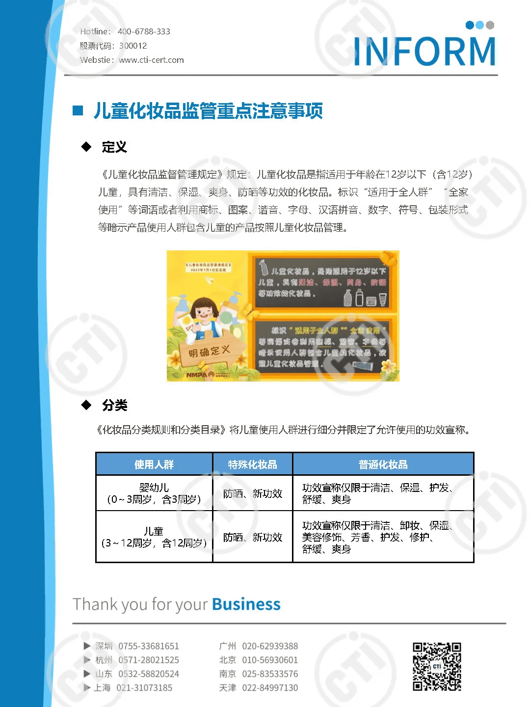 儿童化妆品最新法规解读及趋势分析